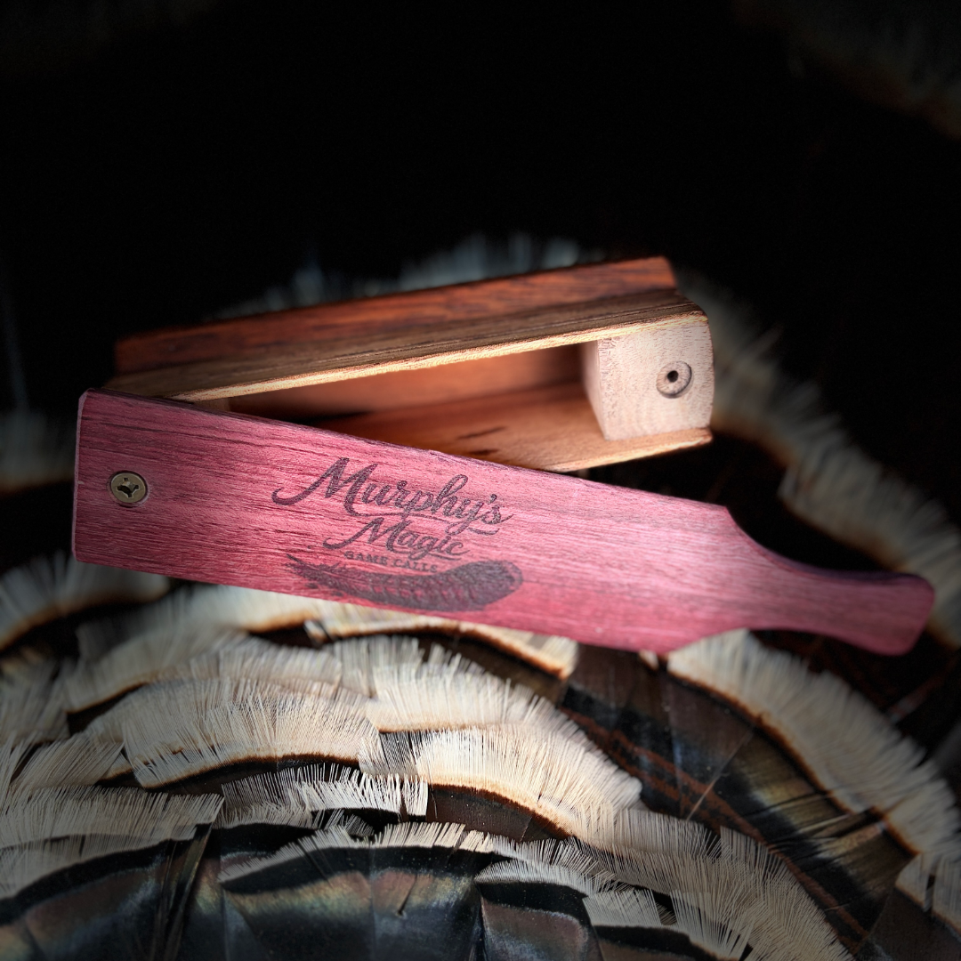 Purple Heart over Mahogany Box Call